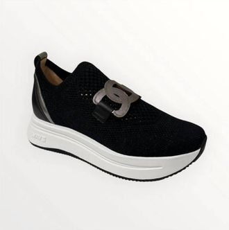 Softwaves Womens Simone Shoes In Black/pewter