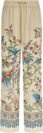 Etro Beige Polyester Casual Womens Pants