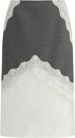 Jil Sander Polyester Midi Womens Skirt