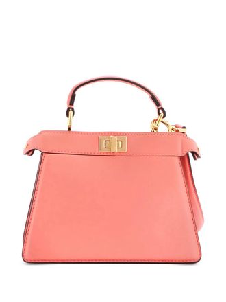 Fendi Peekaboo ISeeU Bag Leather Petite crossbody bag - Rosa