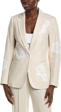 Anne Klein Linen-Blend Jacket