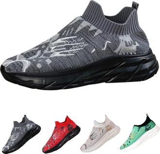 Generic Womens Slip-On Walking Shoes Size 6.5 Mesh Breathable Lightweight Casual Sneakers for Work Gym Running Training Shoes Ladies Non Slip Running Trainers