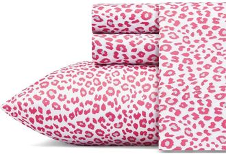 Betsey Johnson Dnu Betsey Johnson Leopard Ultra Soft Microfiber Sheet Set