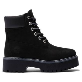 Timberland Stone Street 6 Inch Lace Up Freizeitstiefel f&uuml;r Damen | schwarz