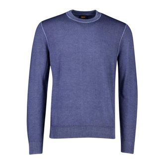 HUGO BOSS Truien & Vesten, Heren, Blauw, 2Xl, Wol, Astefo Pullover