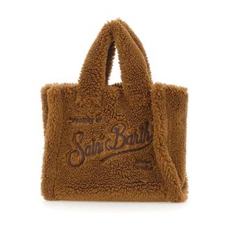 MC2 Saint Barth Handbags, female, Brown, Size: ONE SIZE Vanity Mini Teddy