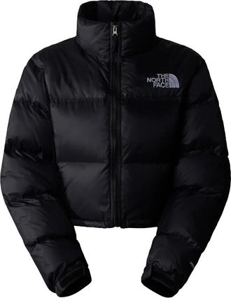 The North Face Zwarte Korte Jas - Dames - Ski Jassen - Zwart - L - Fitness