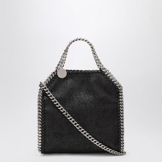 Stella McCartney Stella Mc Cartney Black Micro Falabella Tiny Tote Bag