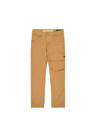 Alpha Industries Cargohose ALPHA INDUSTRIES Lieutenant, Herren, Gr. 28, Normalgr&ouml;ssen, gr&uuml;n (khaki), Obermaterial: 98% Baumwolle, 2% Elastan, Hosen Cargohose
