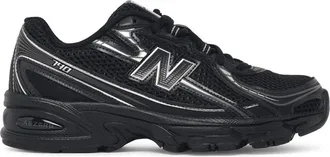 New Balance 740 zwarte mesh-sneakers