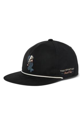 Travis Mathew Deep Sea Dreams Baseball Cap in Black at Nordstrom, Size One Size Oz