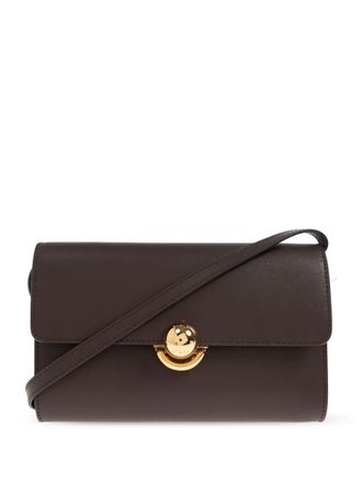 Furla Borsa tote in pelle con fibbia circolare - Marrone