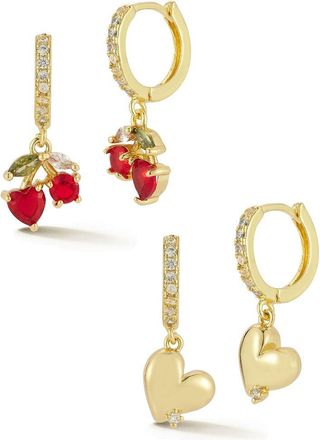 Sphera Milano Plated Cz Earrings