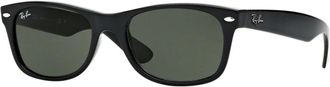 Ray-Ban Nieuwe Wayfarer Zonnebril - Heren - Zonnebrillen - Zwart - 52 MM - Accessoires
