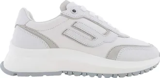 Bally Demmy Leather Low-Top Sneakers, Brand Size 36 ( US Size 5.5 )