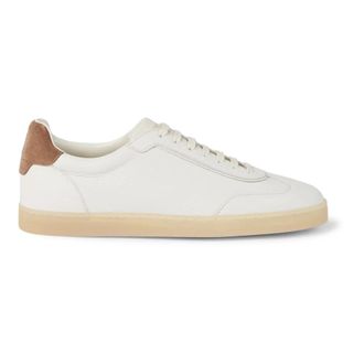 Brunello Cucinelli Brunello Cucinelli, Sneakers, male, White, Size: 11 US Deerskin Sneakers