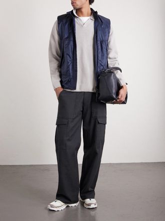 C.P. Company Cotton-Chenille Polo Sweater