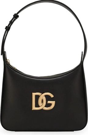 Dolce & Gabbana Stijlvolle Schoudertas - Dames - Schoudertassen - Zwart - ONE Size - Tassen