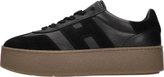 Hogan H698 Sneakers - Dames - Sneakers - Zwart - 38 EU - Leer - Schoenen