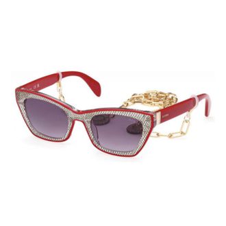 Guess GU7873 69B Shiny Bordeaux/Smoke Gradient