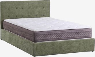 Sklum Cama Con Canap&eacute; Abatible Tapizada Abiel Sklum 160 X 200 Cm
