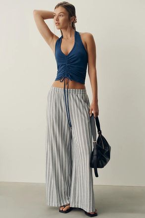 Z Supply Scout Striped Wide-Leg Pants