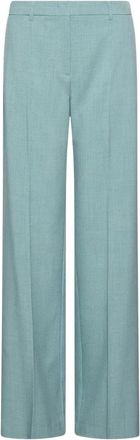 Marella Broeken, Dames, Groen, S, Leer, Mllfiocco Wijde Broek