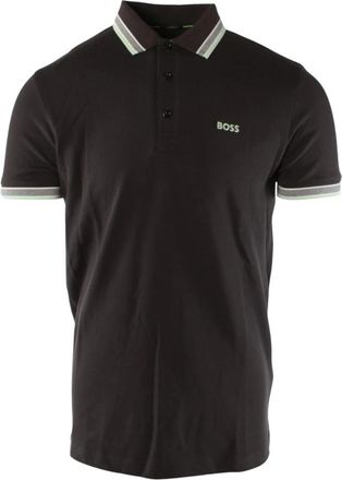 HUGO BOSS Paddy Polo Shirt - Heren - Polos - Zwart - 2XL - Katoen - Tops