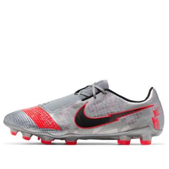 Nike Phantom Venom Elite FG Metallic Grey Crimson AO7540-906