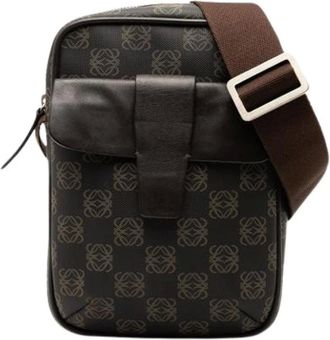 Loewe Pre-owned Cross Body Bags, female, Brown, Size: ONE SIZE Pre-owned Crossbody Bag