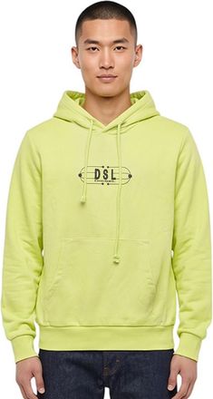 Diesel Lime Green Regular Hoodie