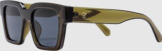 Cheapo Max Moss Green Sonnenbrille schwarz