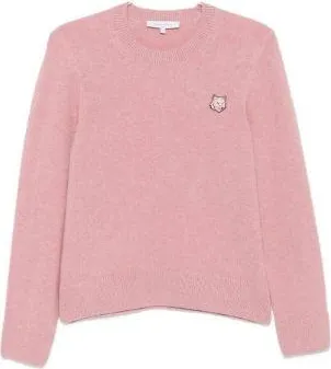 Maison Kitsun&eacute; Maison Kitsune | Fox Head Lambswool Comfort Jumper - L