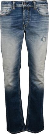 Diesel Blue Cotton-Blend Safado Jeans