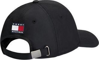 Tommy Hilfiger TO18866100009RO Recycled Polyester Baseball Cap - Black