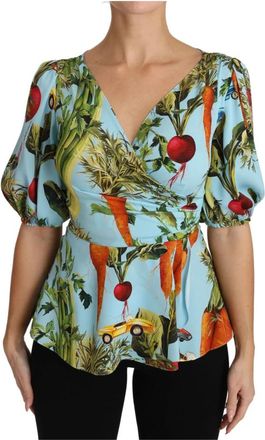 Dolce & Gabbana Blouses - Dames - Blouses - Veelkleurig - 2XS - Overhemden