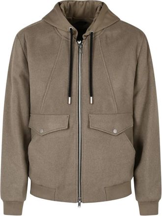 Moose Knuckles Elington Bomber - Heren - Bomber jackets - Bruin - L - Katoen - Jassen
