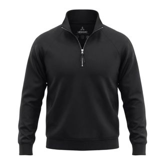 H&egrave;SKIMO L/P ZIP Interlock - Sweatshirts & Hoodies - Hombre - Negro - 2XL