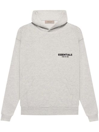 Fear of God Essentials hoodie - men - Cotton - M - Grey