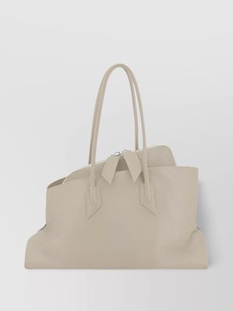 The Attico medium leather shoulder bag
