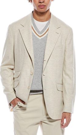 Brunello Cucinelli Wool & Cashmere-Blend Blazer