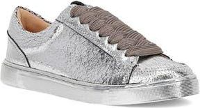 Frye Ivy Low Top Sneaker in Silver Mirror at Nordstrom Rack, Size 9.5