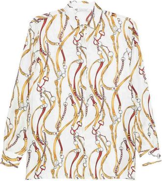 Archivio 67 Printed Silk Shirt