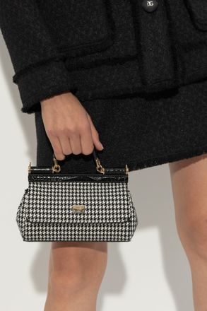 Dolce & Gabbana Shoulder Bag Small Sicily, Womens, Black