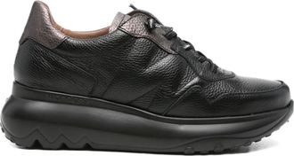Wonders leather sneakers - Black