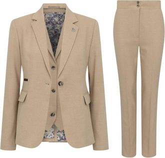 TruClothing Classic Suit 3 Piece Prince Of Wales Check
