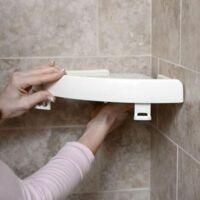 OEM Estante Esquinero Para Ducha Con Tiradores, No Requiere Taladrar - Crezuo