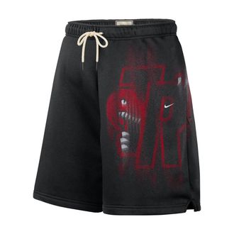 Nike Toronto Raptors Standard Issue Nike Mens Fleece Basketball Shorts in Black | IQ1546-010