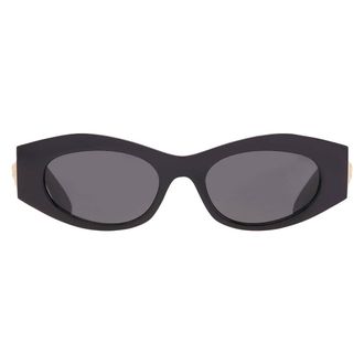 Versace Dark Grey Oval Mens Sunglasses VE4480U GB1/87 51
