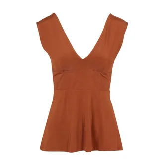 Max Mara Tops, Dames, Bruin, M, Bchavena Top